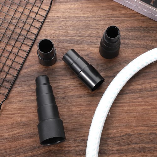 4Pcs Vacuum Hose Adapters, Universal Hose Adapters 1-3/8 inch to 1-1/4 inch Vacuum Connector Attachment, 1-1/2" to 1-3/8" to 1-1/4", 1" to 1-1/8" to 1-3/8" to 1-5/8"