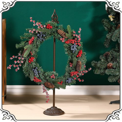 AINISIS General Wreath Stand for Display Floor,Handbag Purse Stands for Tabletop
