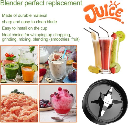 Magic Bullet Cross Blade Blender Replacement Parts - Pack of 2 for 250-Watt MB1101 Series