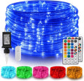 Gvwoxm LED Rope Lights - 50FT, 150 Colorful Lights with Timer & Remote Control | Waterproof for Outdoor Use