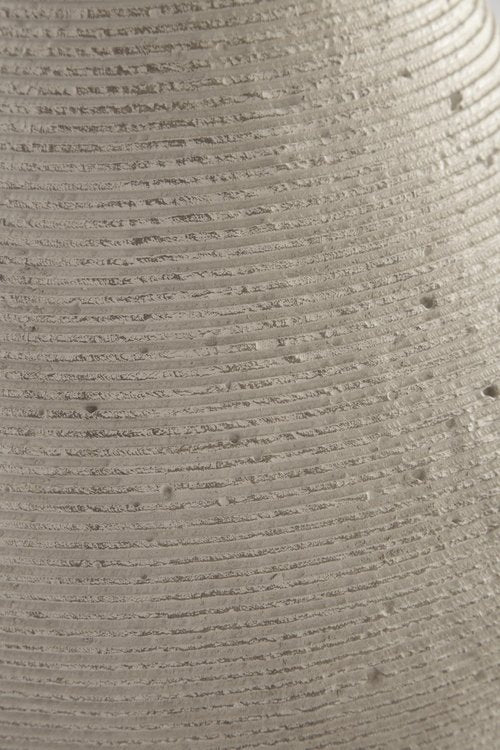 Signature Design by Ashley Hannela 12" Modern Distressed Polyresin Vase, Antique Tan