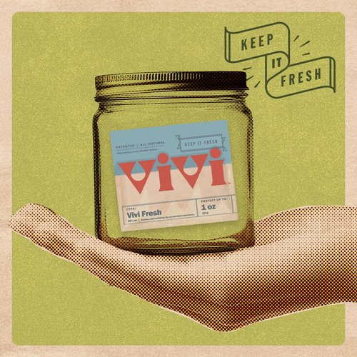 Vivi Fresh 1 Ounce Humidity Control Packs | 10-pack in Resealable Bag | For All Airtight Storage Containers, Store Longer and Preserve Freshness | Made in the USA by Boveda