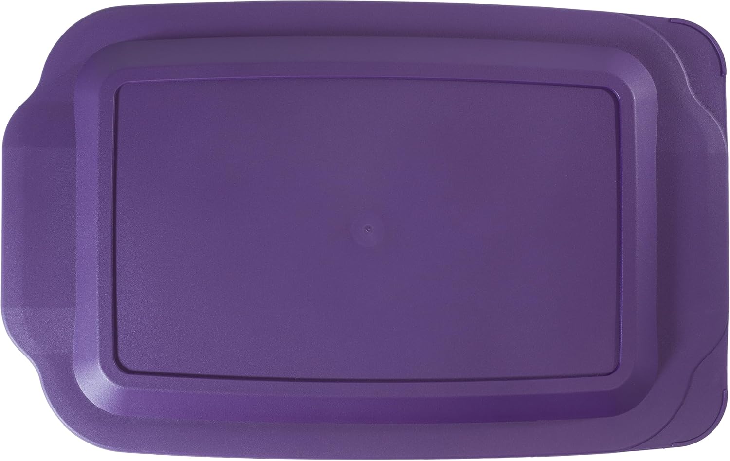 Pyrex Replacement Lid - Fits 9x13 Glass Casserole Baking Dish with Tab Handles | 3-Quart Model 233-PC (Purple)
