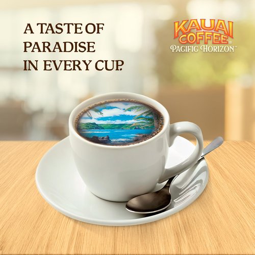 Kauai Coffee Espresso Pods Compatible with Nespresso Original Coffee Makers – 10% Hawaiian Arabica Coffee – Medium & Dark Roast Variety Pack – Poipu Beach and Wailua Falls, 4 Packs of 10 Espresso Pods