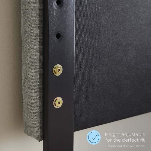Modway MOD-6216-BLK Robbie Twin Wood Headboard, Black
