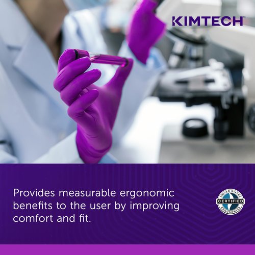 Kimtech™ Polaris™ Nitrile Exam Gloves (62774), 5.9 Mil, Ambidextrous, 9.5”, XL, 90 Nitrile Gloves/Box