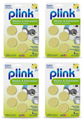 Plink Washer and Dishwasher Freshener Cleaner 4-Pack, 16 Tablets Total, Count