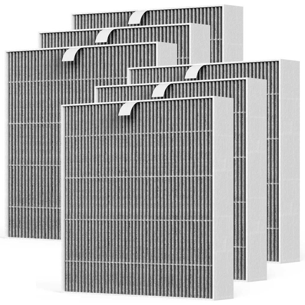 GoKBNY 6-Pack 5400 Series Replacement Filter Compatible with BLUEAIR DustMagnet 5440i, 5410i Air Purifiers, High Efficiency Filtration
