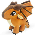 Kobataro Wings Mud Dragon Plush Toys Stuffed Animal Plushies Cute Dragon Figure Merch Present for Kids Aged 3+ (Brown)