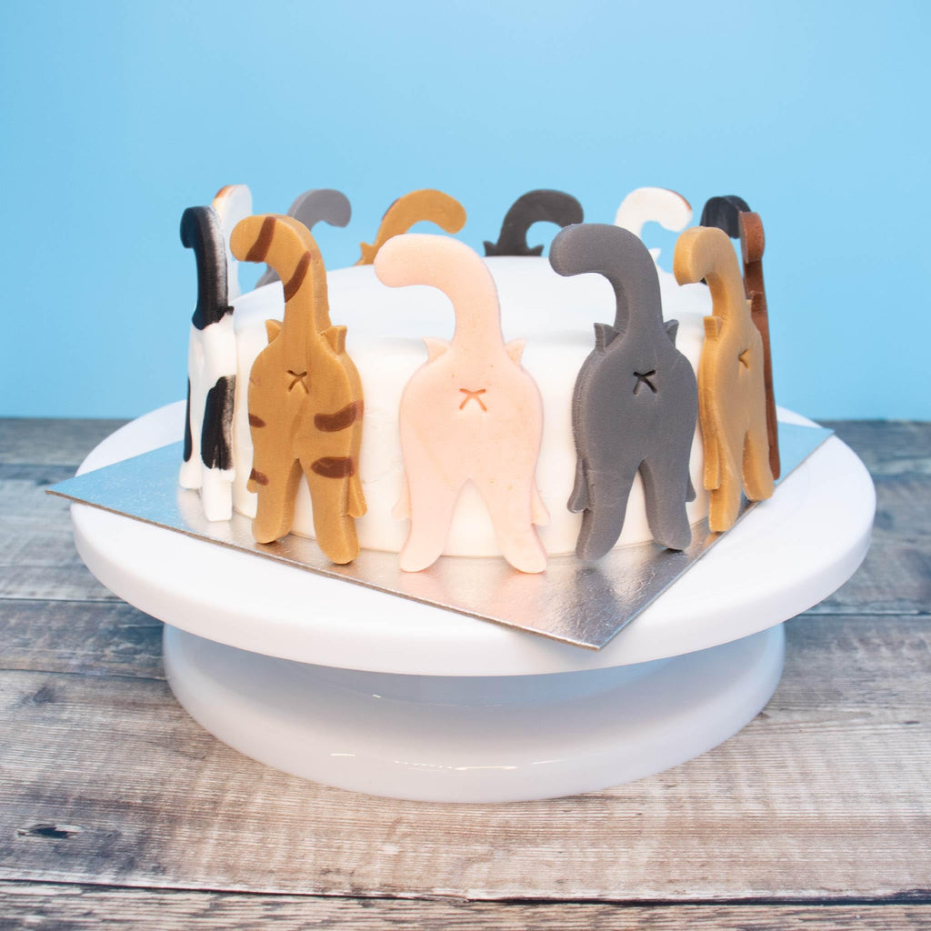 Kitty Butt cookie cutter, 1 piece - Bakerlogy