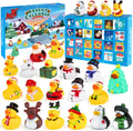 Rubber Duck Advent Calendar - 24 Days Countdown for Kids | Fun Christmas Bath Toys & Party Favors
