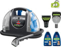 Bissell Little Green Portable Carpet Cleaner - Pet-Friendly Auto Detailer | Gray/Blue, Compact Design