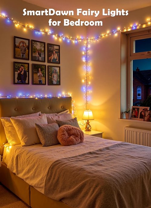 Fairy Lights 40FT - 480 LEDs Battery Operated Indoor String Lights with Timer | Perfect for Home Decor