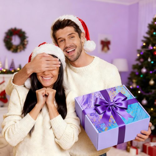 Birthday Gifts for Women Mom Daughter Best Friend - Unique Christmas Valentines Day Gifts for Her Wife Girlfriend - Lavender Self Care Get Well Soon Gift, Spa Gift Baskets w/Blanket Care Package