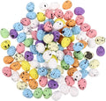 Abaodam Artificial Bird Eggs - 100pcs Speckled Mini Foam Eggs for DIY Crafts & Easter Decor