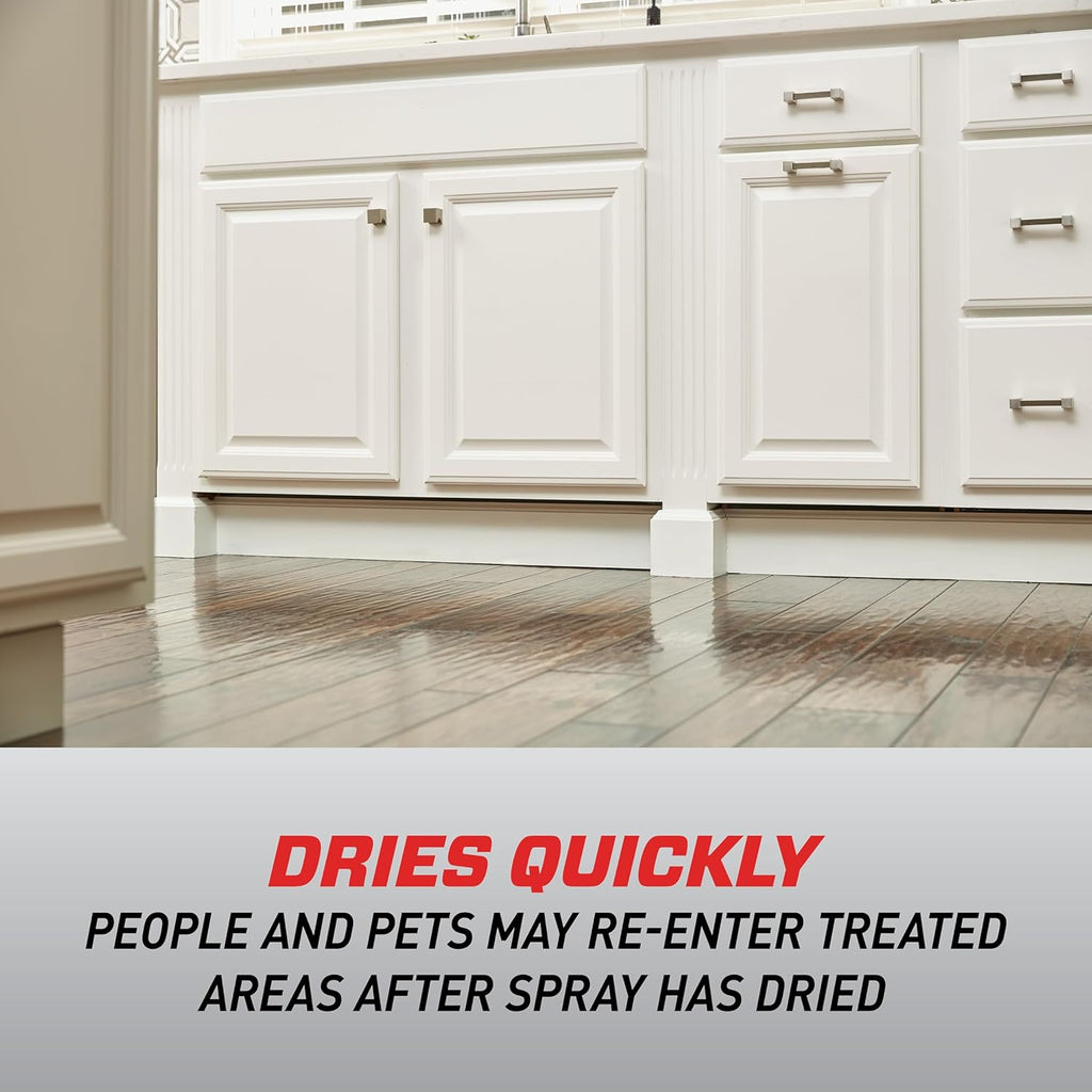 Ortho Home Defense Max Indoor Insect Spray - Kills Ants, Roaches & Spiders | No Fumes, 14 oz (2-Pack)