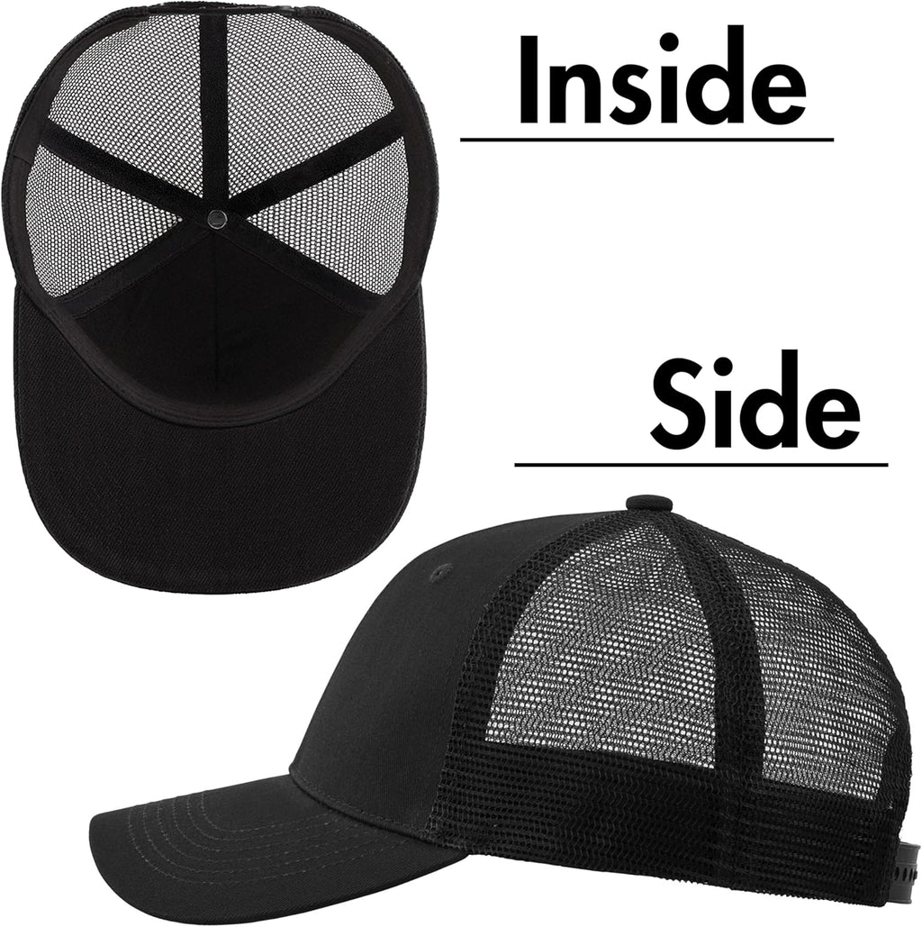 Skiennix Men's Birthday Gift - Unique Funny Gifts for Dad, Grandpa | Black Handyman Hat