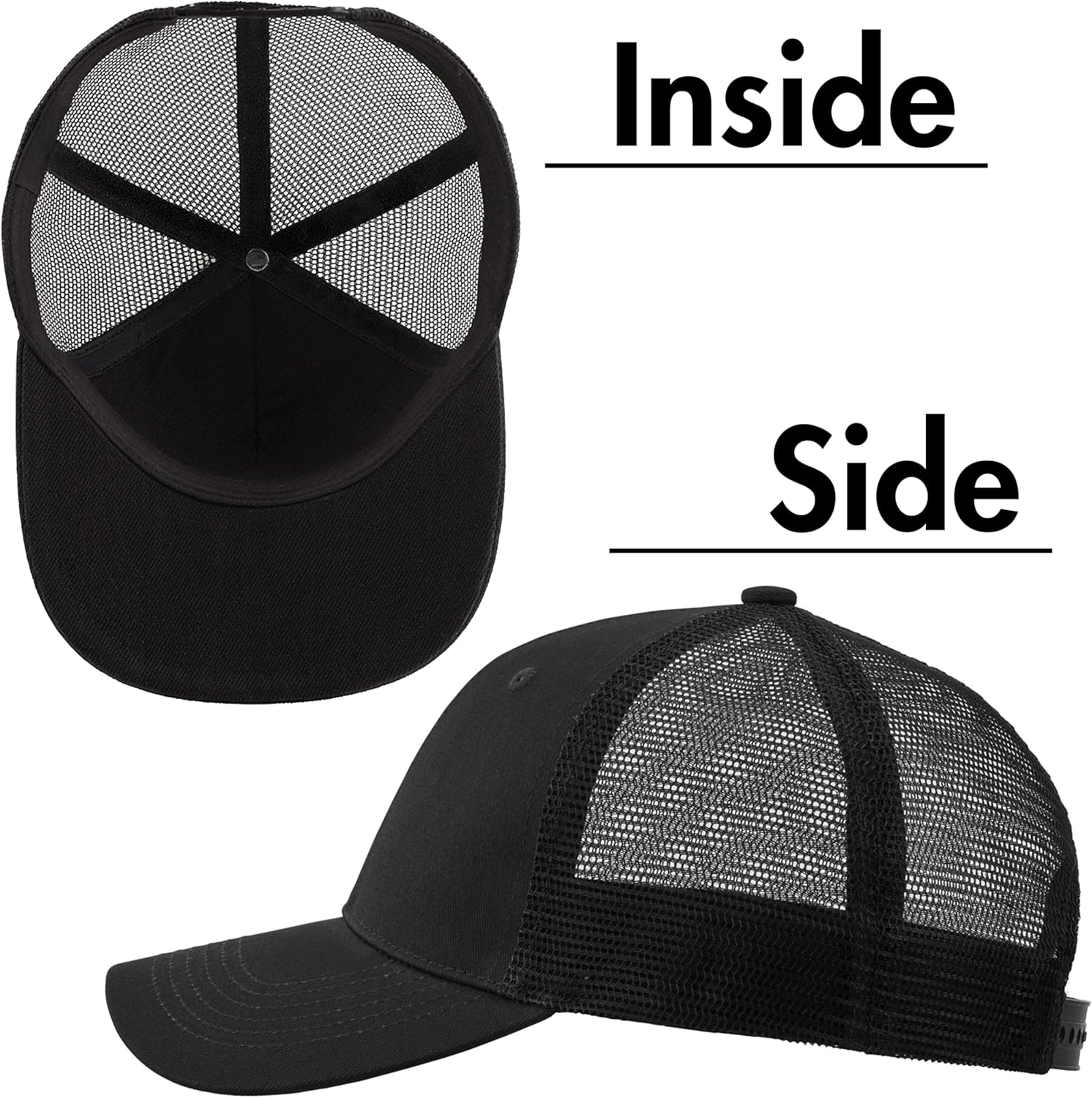 Skiennix Men's Birthday Gift - Unique Funny Gifts for Dad, Grandpa | Black Handyman Hat