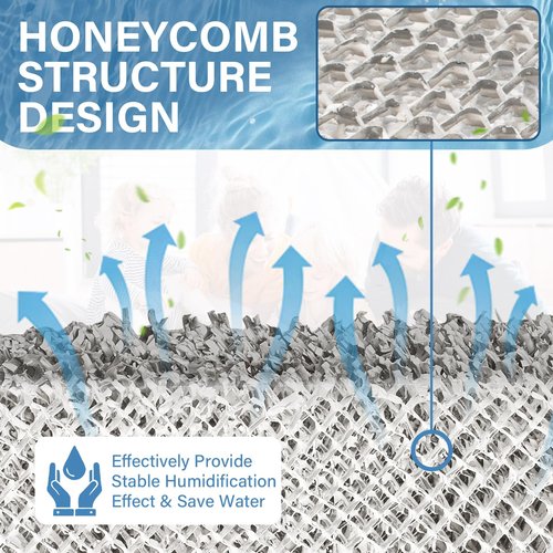 Dimakung 35 Water Panel Humidifier Filter Pad Compatible with Lennox Healthy Climate 35 X2661 for HCWB3-17, HCWB2-17, HCWP2-18, HCWP3-18, WB2-17, WB3-17, WP2-18, WP3-18 Series Humidifiers - 2 Pack