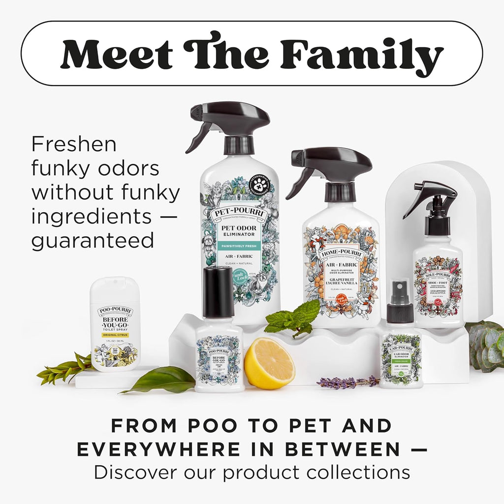 Poo-Pourri Toilet Spray - Fresh Sea Salt Scent | Plant-Based Odor Deodorizer, 4 Fl Oz, Up to 200 Uses