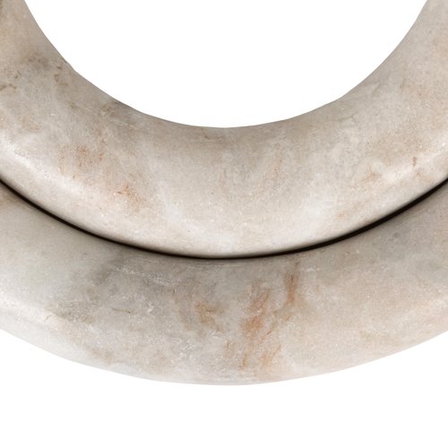 Creative Co-Op Brown Marble Trivets, Set of 2
