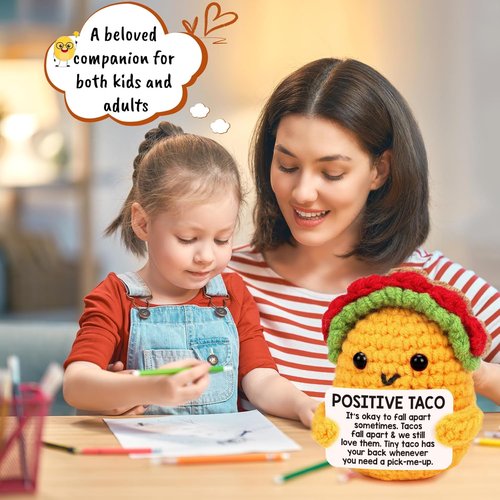 **Mini Emotional Taco | Unique Birthday Gift for Men & Women | Perfect for Teachers, Graduates & Friends**