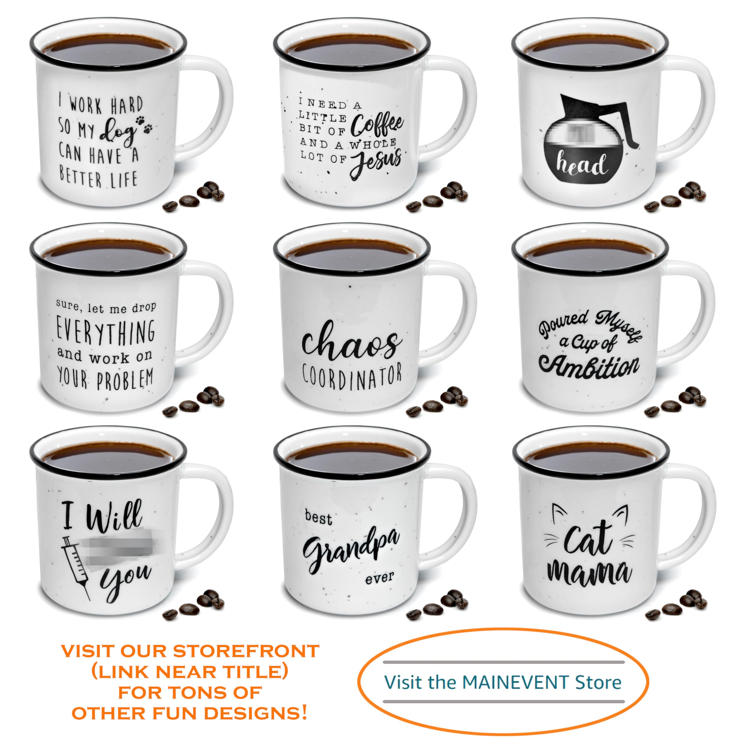 MAINEVENT Chaos Coordinator Mug 11 Ounce, Boss Mug, Best Chaos Coordinator Coffee Cup