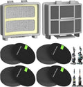 Bissell Pet Hair Eraser Filters - 2 Filters & 4 Foam Inserts for SurfaceSense Lift-Off Vacuums
