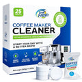 Coffee Maker Cleaner Tablets 25 Count — Compatible with Keurig, Nespresso, Ninja, Philips, Delonghi, Miele, Breville & More - Coffee Machine Descaler Tablets with 1 Year Supply