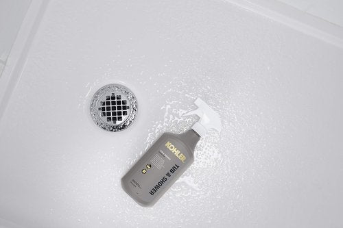 KOHLER K-EC23732-NA Tub and Shower Cleaner, Bathroom Cleaner, Restores Acrylic, Tile, Enameled cast iron, Lithocast, Residue Free, 28 FL Oz