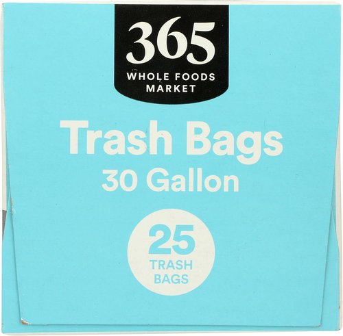 365 by Whole Foods Market - Flextra Strength 30 Gallon Drawstring Trash Bags | 25 Count Pack