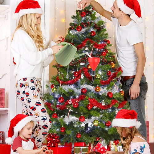 Christmas Tree Watering Funnel,Adjustable Christmas Tree Watering System with Long Funnel Spout Tree Watering Device Plant Watering Tool for Large Indoor Outdoor Trees