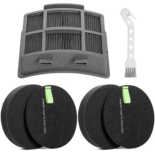 3774F Filters Replacement for Bissell 39883 3404 3415 3402 3418 3774F 3402 3774 3774G 3775 3409 Pet Hair Eraser Turbo Lift-Off Vacuum, Compare to Part #1635630,1635629