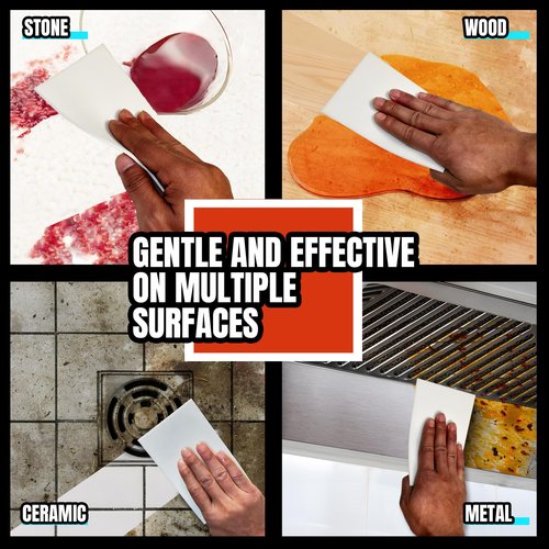 RongrongJIE Magic Sponge Eraser Sheet, Portable White Melamine Sponge Sheets, Disposable Magic Cleaning Eraser Thin Wipes for Kitchen, Bathroom, Furniture, Sink, Shoe (Bulk 36 Pcs)