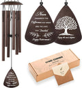 Soopau Wind Chimes - Thoughtful Retirement Gift for Men & Women | 32" Size for Colleagues & Friends