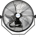 BILT HARD Industrial Wall Mount Fan - 4300 CFM High Velocity, 3-Speed Heavy Duty Metal | Ideal for Garage & Warehouse
