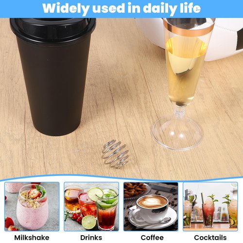 KFHENSOMR Stainless Steel Shaker Ball 10Pcs Wire Whisk Shaker Ball Protein Mixer Mixing Balls for Shakers Cup Blend Bottle Mixer (Diameter 1.25 inch)