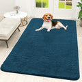 OLANLY Dog Door Mat - Absorbent Non-Slip Washable Doormat for Muddy Paws | 59x35, Atlantic Blue