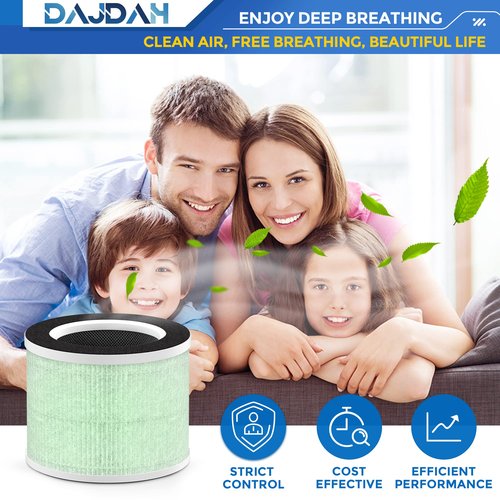 Toxin Absorber Filter RP-AP088-F2 Filter Compatible with RENPHO Air Purifier Replacement Filter RP-AP088 RP-AP088W RP-AP088-F1 H13 True HEPA for RENPHO RP-AP088B RP-AP088W RP-AP088W/RP-AP088B, 2-Pack