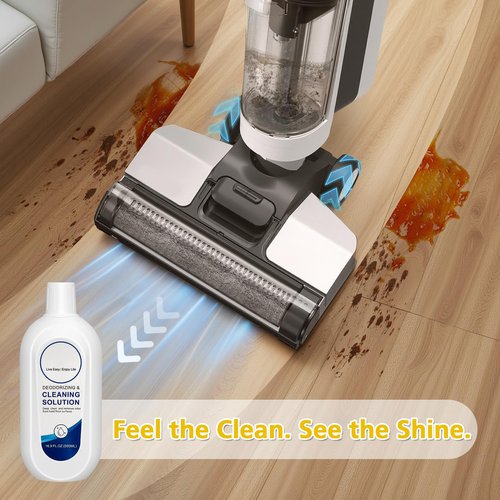 VILLAPOOL 2 Pack Floor Cleaning Solution for Tineco and Robot Vacuums with Mopping, Deep Cleans Multiple Hard Floors for iFLOOR Series, FLOOR ONE S3 / S5 / S6 / S7 / S9 Artist Series Wet Dry Vacuum