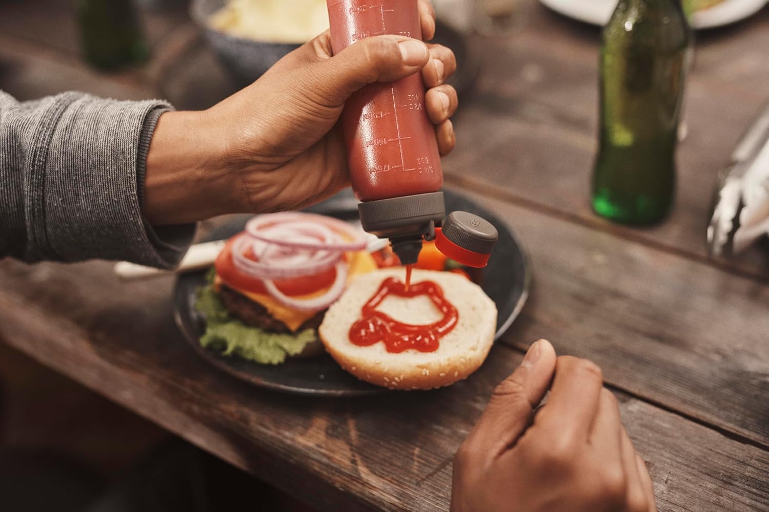 OXO Squeeze Bottle Set - Leakproof Design for Outdoor Adventures | Perfect for Camping & Hiking