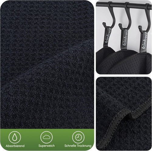 KinHwa Waffle Kitchen Towels for Washing Dishes Dish Cloths for Washing Dishes Microfiber Dish Towels for Kitchen Ultra Soft Absorbent Quick Drying 8inch x 8inch 6 Pack