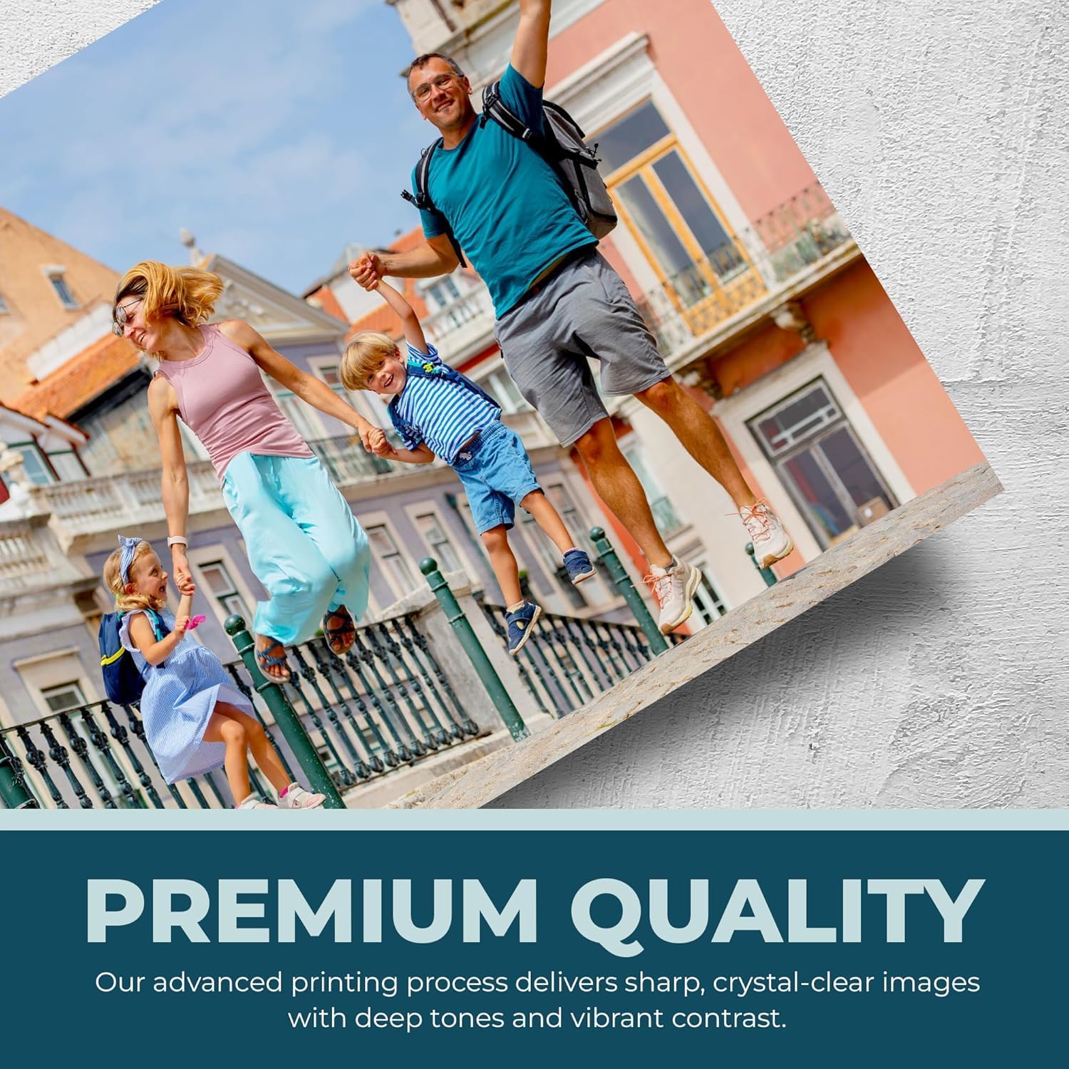 Personalized Photo Prints | Custom 5x7 Glossy Finish Pictures - Unframed Set of 2, 6, 12, or 20