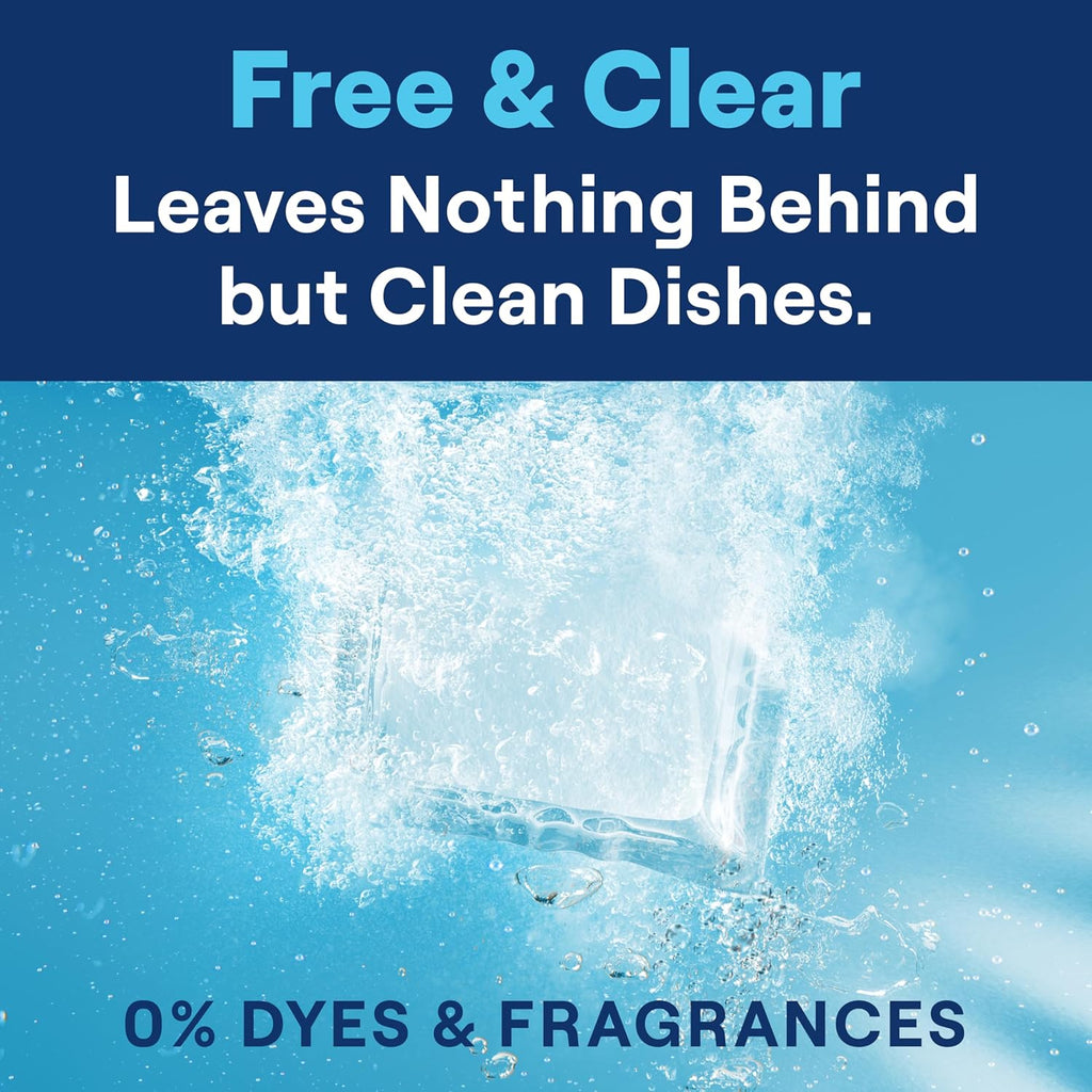 Seventh Generation Dishwasher Detergent Packs - Free & Clear, 45 Count | Sparkling Clean Dishes