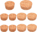 10 Pcs Tapered Cork Plugs, 2 Sizes Wine Bottle Stopper, Large Wooden Stoppers, 1.5 to 1.9 Inch Diameter, Natural Soft Wood Corks for Wine, Beer, Jars, DIY Crafts, Bottles Ornaments