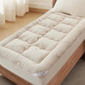 BEDLORE Twin XL Mattress Topper - Soft Viscose Bamboo Pillow Top with Deep Pockets for 6-15" Mattresses | Beige
