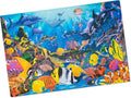 Melissa & Doug Jumbo Underwater Ocean Floor Puzzle - 48 Pieces | Educational Activity for Kids Ages 3+ (2 x 3 Feet)