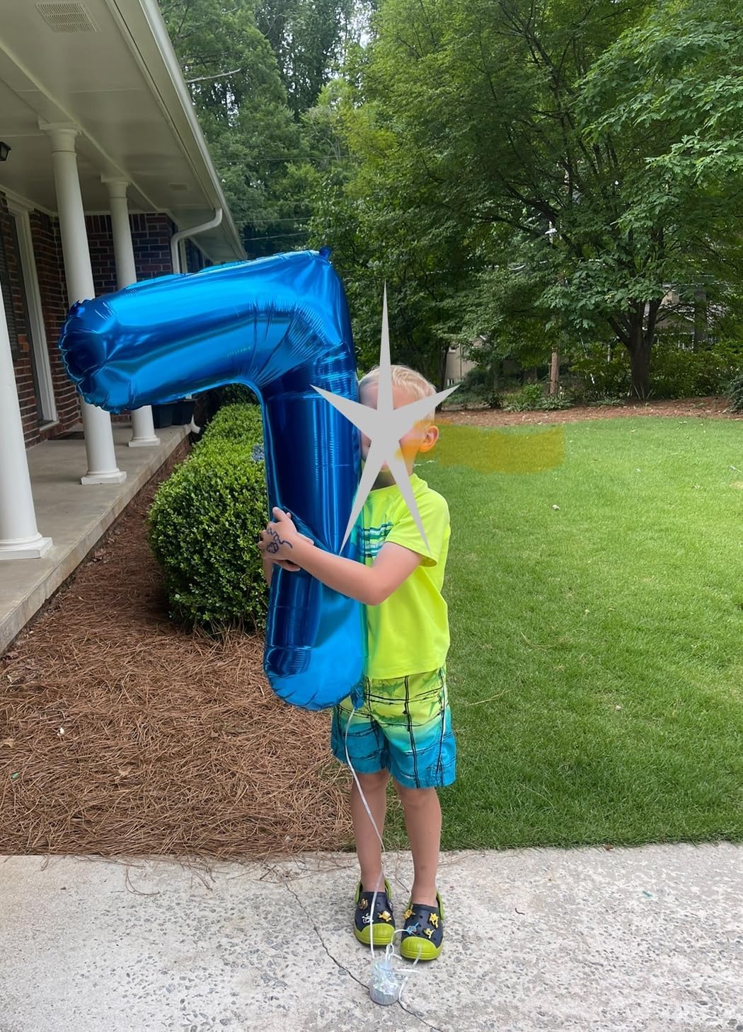 Skiennix 40-Inch Navy Blue Number Balloons - Perfect for 6, 7, 17, 27, 70 Birthday & Engagement Celebrations