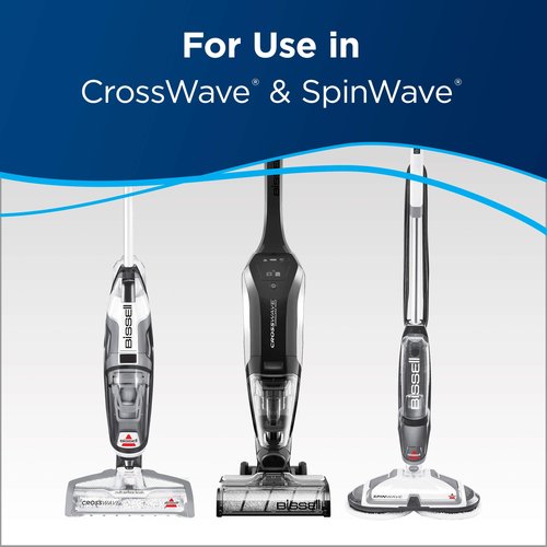 Bissell Hard Floor Sanitize Formula, 25041, 64 Fl Oz CrossWave & Spinwave, Use on Sealed Hard Floors, Orange Bloosom