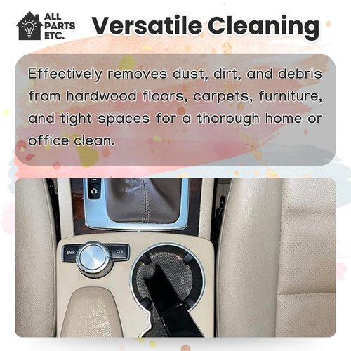 ALL PARTS ETC. Replacement Rainbow Vacuum Attachments – Compatible with Rainbow Vacuum Models D2, D3, D4, D4C, SE, E, E2 – Complete Floor Brush, Dusting Brush, Crevice Tool & Upholstery Tool Set